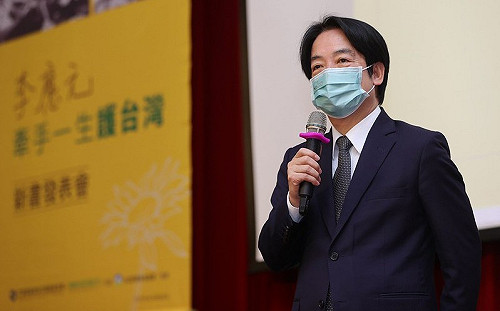 李應元新書發表會 賴清德感嘆：竭力爭取台灣民主 「勇敢是他的名諱」