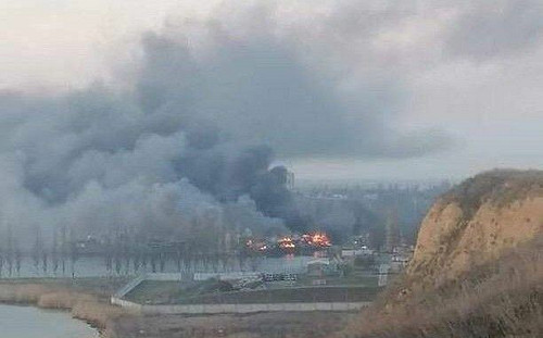 俄烏戰爭》登陸戰開打？俄14艦岸轟敖德薩郊區 疑「南北夾擊」戰略