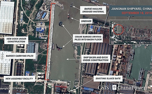 中共第三艘航母要來了！ 海軍73週年前夕秀影片 專家：下半年可以下水
