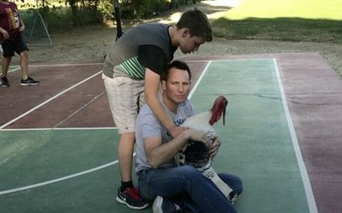 (影)火雞能當寵物？張開翅膀討抱超療癒