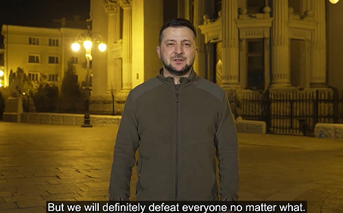 「 是時候談談了」 澤倫斯基籲俄舉行有意義的和平會談