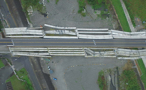 花蓮6.6強震造成預力梁斷裂！交通部：玉興橋工期延後5個月