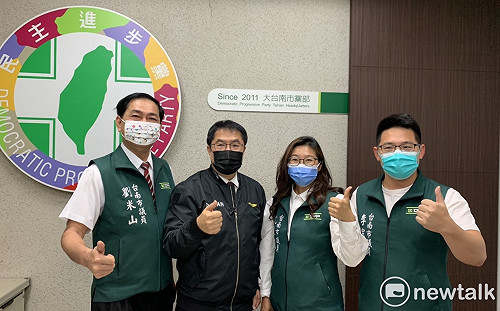 謝龍介代表國民黨參選台南市長  黃偉哲盼樹立君子之爭典範