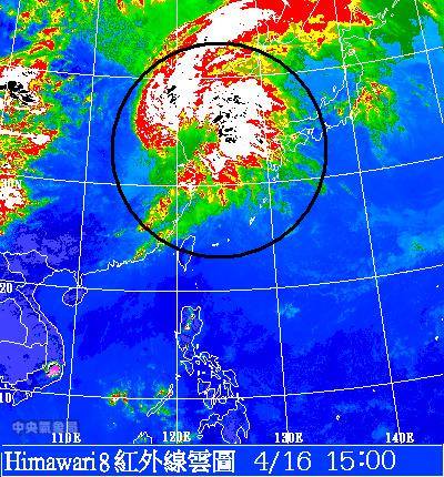 大低壓影響熊本震災區  天氣將惡化