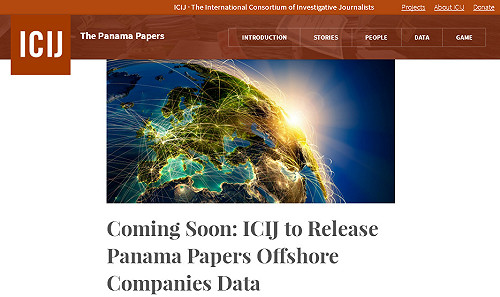 ICIJ：5/9公布巴拿馬文件  21避稅天堂揭曉