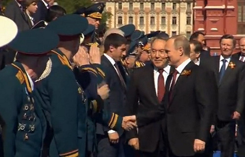 紀念二戰勝利71周年 普亭紅場閱兵倡議反恐