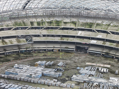 大巨蛋成廢墟  市府：遠雄應負維護責任