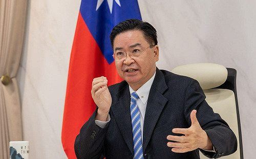 接受「環球郵報」專訪 吳釗燮：中國武統台灣比俄國入侵烏克蘭困難