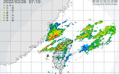 傍晚鋒面到西半部防大雨 台東高溫35度恐出現焚風