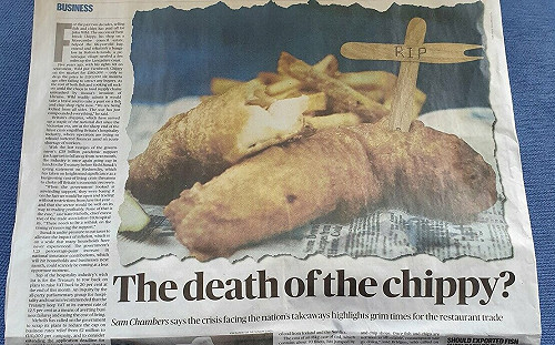 換英國人哀號「普丁還我炸魚薯條」 俄烏戰爭恐導致國菜斷供