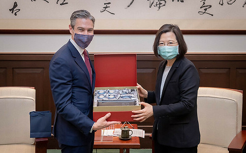 蔡英文：盼10月在台舉行的「世界民主運動」全球大會 讓民主發展更堅實