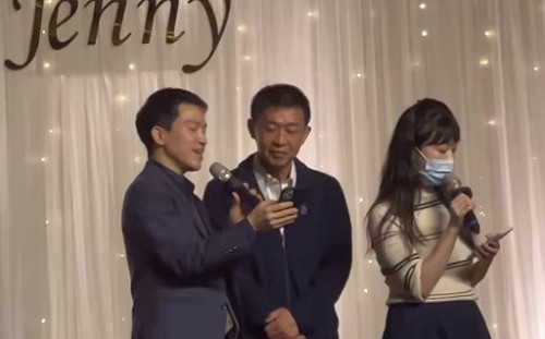 不只柯文哲？何志偉、許智傑也被爆婚禮脫口罩High唱