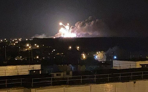 烏軍攻擊俄境? 俄羅斯稱境內接連發生三起爆炸 彈藥庫著火