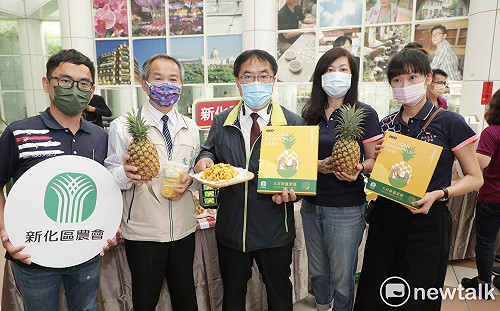 台南鳳梨開賣啦  黃偉哲拓展通路提供消費者更多元選擇