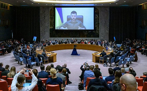 控俄羅斯把否決權變殺人權 澤連斯基嗆該逐出安理會