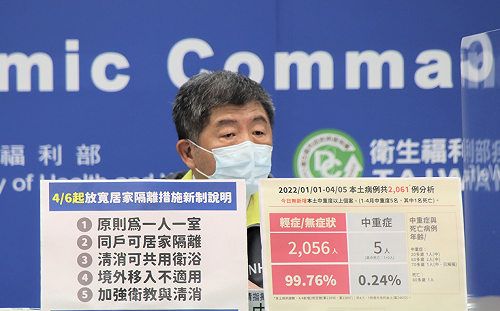 放寬居家隔離規定！陳時中：同戶可一起在家中隔離