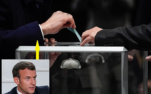 法國大選》28%比23% 馬克宏隔5年再度對決勒龐