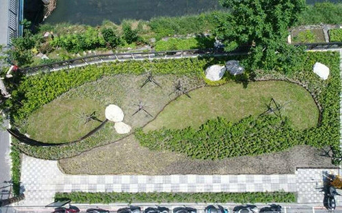 水岸空間多元化利用  新北議員金瑞龍爭取瓦磘溝體健設施完工