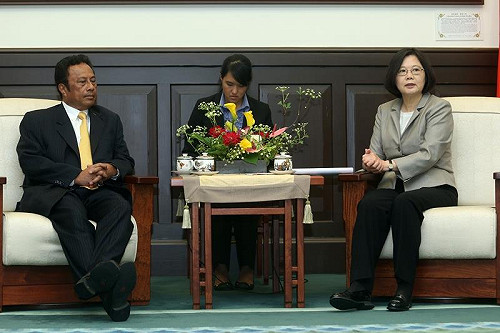 接見帛琉總統 蔡英文：願永遠與帛琉站在一起