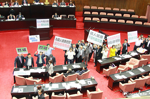 表決又輸了  國民黨美豬提案又遭擋