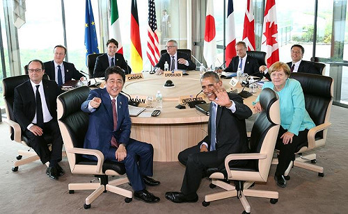G7峰會登場 安倍示警：雷曼金融危機恐重演