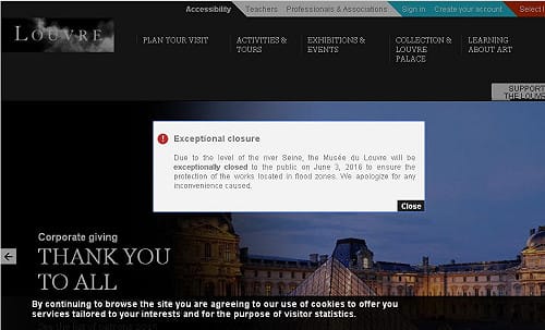 塞納河水位節節高漲  羅浮宮3日閉館