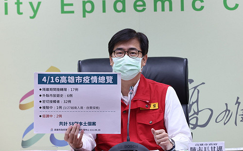 高雄新增58例  左營警分局群聚感染源找到了