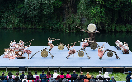 「優人神鼓」新北坪林水岸展演 撼動登場