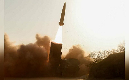 金正恩視導新型導彈試射  宣稱能提升戰術核武效能