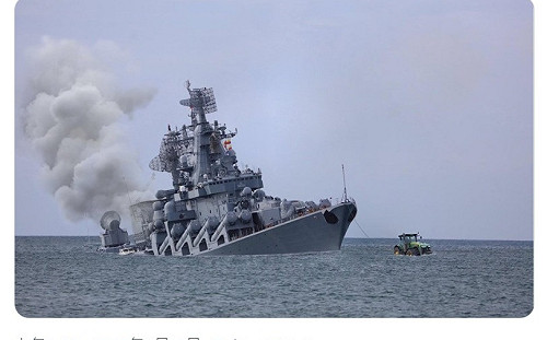 展開「莫斯科號」復仇行動？衛星照片 : 俄軍黑海艦隊挺進烏海岸線