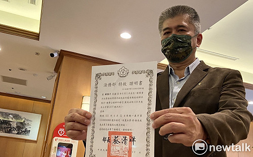 「為德不卒」？陳以信呼籲蔡英文停止再審韓豫平 一併特赦其他「共犯」