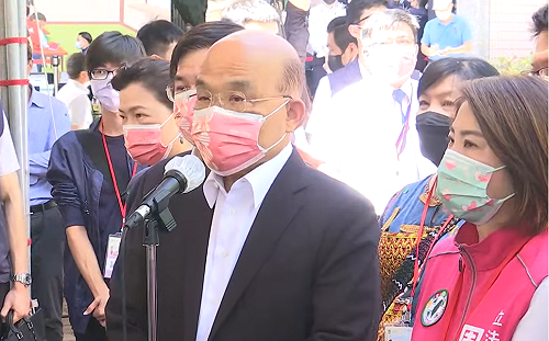 居隔時間縮短為3＋4天 蘇揆：和地方政府商量後才會公布實施日期