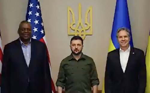 只要獲得適當武器 烏克蘭可以贏得戰爭 美防長：會盡全力支持烏