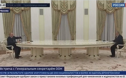 聯國秘書長訪俄！普丁談俄烏戰：不拒談判、否認布查、馬里烏波爾無戰事