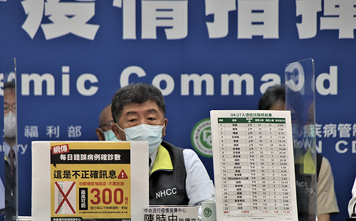 網傳錯誤病例數！陳時中：轉傳最重罰3百萬罰金