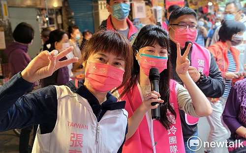 「嘉嘉瑜」連線啟動　初選前夕飆唱「心花開」助陣張嘉玲