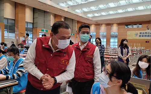 新北市COVID-19居家照護關懷中心話務服務擴增至100線