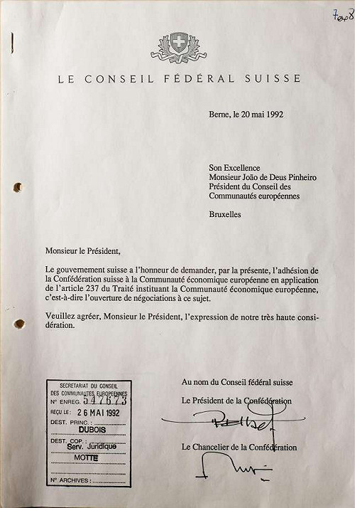 附和英脫歐公投  瑞士要求撤回24年前申請書