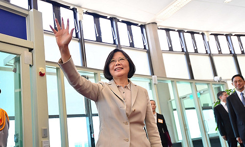 蔡英文：出訪任務  提高台灣國際能見度