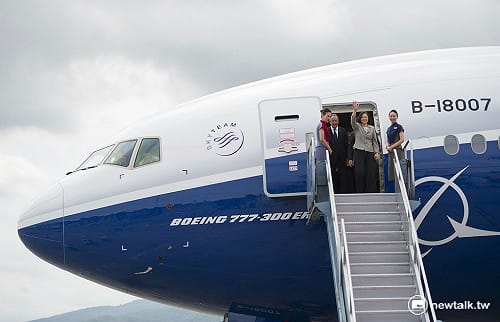 總統出訪首例 蔡英文專機飛越古巴領空