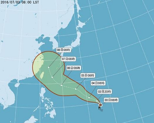18年來最晚首颱尼伯特成形恐成中颱