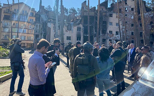 波海三國外長訪基輔  盼烏克蘭6月成歐盟候選國