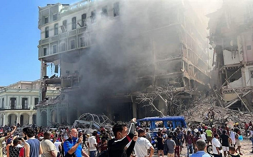 哈瓦那知名酒店驚傳爆炸 至少22人身亡 古巴總統：「不是炸彈或恐攻」