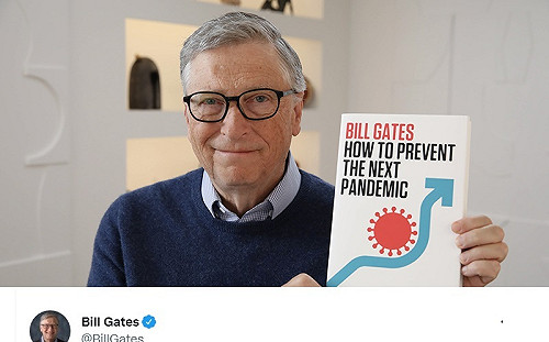 比爾蓋茲確診了！推文稱症狀輕微 隔離到恢復健康