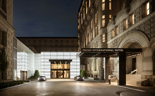 3.75億美金售出租賃權！華府川普酒店將換招牌 外媒估獲利高達1億