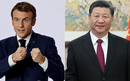 法中馬習電話熱線！馬克宏與習近平談中國防疫規範 中國事後全刪光