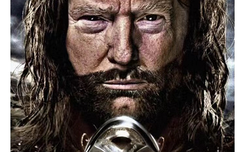 拜登酸川普為偉大的「MAGA 國王」 川普P「王者再臨」圖反擊