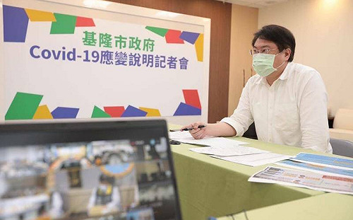 基隆市確診＋2122  明起市民廣場PCR篩檢站提供有症狀者藥物治療