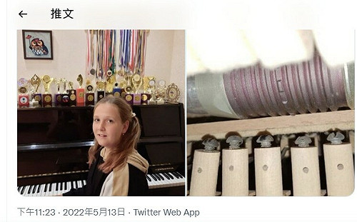 俄軍變態惡行又一樁！在鋼琴裡｢藏手榴彈｣ 意圖誘殺10歲烏克蘭女童