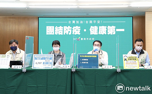 台南增4,707本土確診  青少年兒童接種疫苗可上網預約